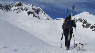 My First Time Backcountry Ski Touring  Canadian Rockies Van Life [upl. by Vescuso]