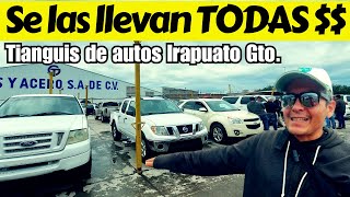 🔴Autos y Camionetas Perronas Americanas Desde 75 mil pesos Solo en el Tianguis de irapuato [upl. by Idalla933]