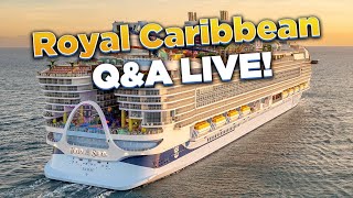 Royal Caribbean QampA LIVE [upl. by Suivatal]