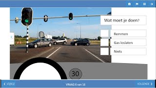 Compleet auto theorie examen 2023  gevaarherkenning  kennis  inzicht  voorrang [upl. by Ariad]