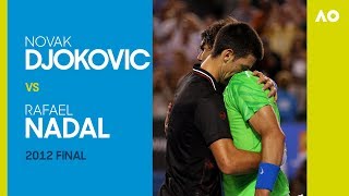 Novak Djokovic v Rafael Nadal  Australian Open 2012 Final  AO Classics [upl. by Mir]