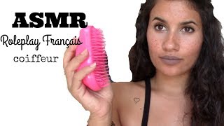 ❤ ASMR FRENCH  ROLEPLAY COIFFEUR  HAIRCUT [upl. by Benedikt]