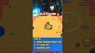 6 KILL IN 10 SEC BRAWLSTARS STARDROP BRAWLTALK [upl. by Acul]