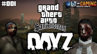 Grand Theft Auto San Andreas  DayZ MTASA 001 [upl. by Hayyifas]