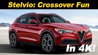 2018 Alfa Romeo Stelvio Review and Road Test In 4K [upl. by Yanahc6]