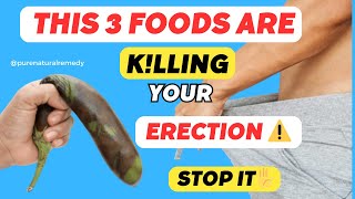 3 FOODS YOU SHOULD AVOID ⚠️ IF YOU WANT STRONGER AND A HARD PENCIL [upl. by Eanahs]