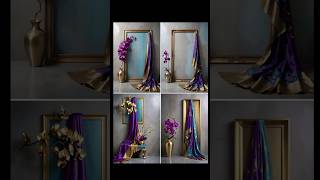 SareeCurtain backdrop ideas 2024Part2DIY backdrop ideas for special occasionsphotoshoot [upl. by Margarita553]