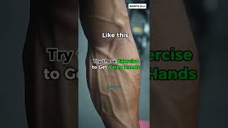 How to get Veiny forearms Best Forearm Exercise for veiny hands forearms fitness shorts trend [upl. by Dill]