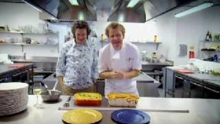 Results of James May vs Gordon Fish Pie Challenge  The F Word [upl. by Dorri]