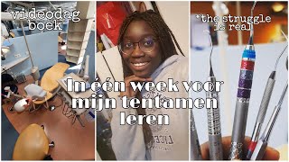 Zoveel STRESS voor mijn TENTAMENSniet normaalHBOWEEKVLOGNANCER [upl. by Tteltrab]