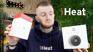 Google Nest Learning Thermostat vs Hive Mini Thermostat Comparison Video  Which one should you get [upl. by Onairda275]