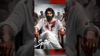 Spirit movie new update 🥵🔥  Prabhas new movie update 😵‍💫 spirit rajasahab fauji salaar2 short [upl. by Namien]