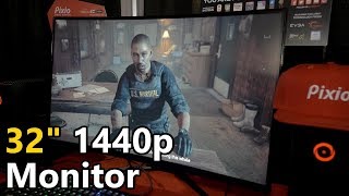 Pixios NEW 32INCH 1440p 144hz MONITOR [upl. by Tresa150]