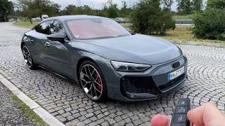 New Audi RS etron GT 2025  856 hp  Autobahn TOP SPEED  0100 Acceleration amp Walkaround [upl. by Corrie]