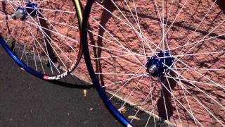 Stans ZTR Crest Arch EX Flow EX Blue 26quot 29er 275quot 650b Annodized Wheelset Rims [upl. by Melina]