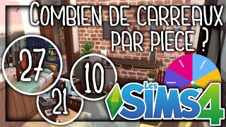 ☾ Challenge combien de carreaux par pièce  Jai jamais de chance  Sims 4 ☽ [upl. by Ahsiket]