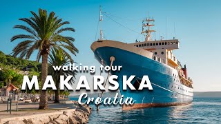 MAKARSKA 🇭🇷 CROATIA 🇭🇷 WALKING TOUR 4K [upl. by Papke863]