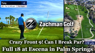 WILD Front 9  Every Shot from 18 Holes at Escena Golf Club  Can I Shoot Under Par [upl. by Fine463]