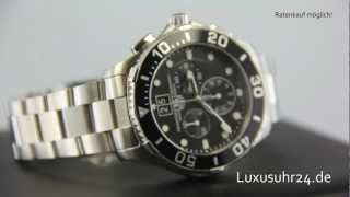 TAG Heuer Aquaracer Chronograph Quartz Grande Date CAN1010BA0821 Luxusuhr24 ab 20 EuroMonat [upl. by Adnima]