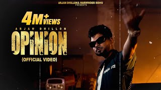 New Punjabi Songs 2024  Opinion Official Video Arjan Dhillon  Latest Punjabi Songs 2024 [upl. by Anassor]