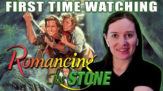 ROMANCING THE STONE 1984  First Time Watching  MOVIE REACTION  Nice Snappers [upl. by Enautna]