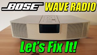 Repairing A BOSE Wave Radio Alarm Clock [upl. by Ottinger]