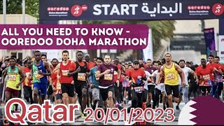 Doha Marathon by Ooredoo 2023 RamshadKoduvally916 Ooredoo 2024 marathon [upl. by Hayarahs]