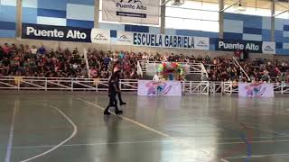 Patinaje madre e hija gala escuela patinaje Rodrigo algandoña enero 2019 [upl. by Sapphire432]