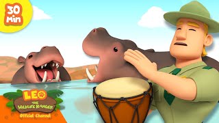 Explore the AMAZING World of Animals on Land and Water 🏝️  Leo the Wildlife Ranger  Kids Cartoons [upl. by Neyr]