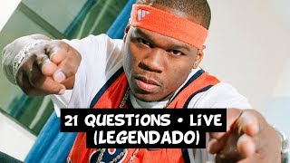 50 Cent  21 Questions ft Nate Dogg Live Legendado [upl. by Enoed]