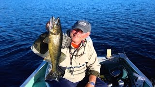 Deep Water Jigging On Apisabigo Lake [upl. by Ennayram]