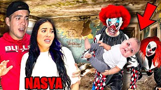 El PAYASO BLOODY 🤡 CAPTURA a NASYA 😰 KARLA BUSTILLOS llora 💔😭 [upl. by Poll]