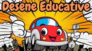 🚘🚗Masini Colorate🚙🚖 Desene Educative [upl. by Osana611]