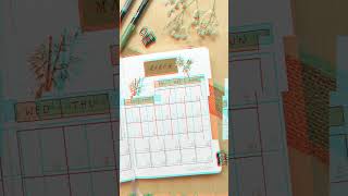 Bullet Journal Ideas🖤 aesthetic bulletjournal journal shorts diy monthlybulletjournal [upl. by Desi]