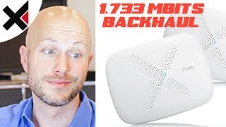 WLAN überall ohne Kabel verlegen Zyxel Multy X Mesh im Review  iDomiX [upl. by Consuelo]