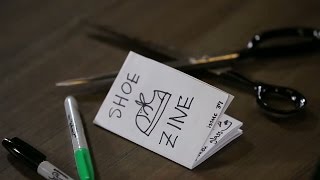 How to make a zine from one piece of printer paper [upl. by Aarika]