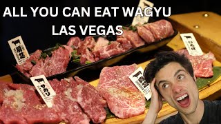 Best Las Vegas ALL YOU CAN EAT WAGYU Exploring Korean Barbecue [upl. by Verner]