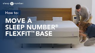 How To Move A Sleep Number® FlexFit™ Base [upl. by Buatti]