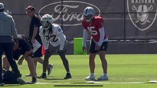 GARDNER MINSHEW ROLLS OUT FOR BRONCOS PREPARATION OCONNELL amp MINSHEW BOTH THROW ON THE RUN [upl. by Eniaj44]