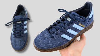 HOW TO LACE ADIDAS SPEZIAL STANDARD WAY [upl. by Olegnaleahcim]