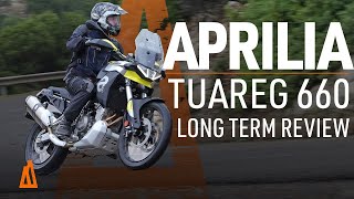 Aprilia Tuareg 660  Bike Review [upl. by Eema]