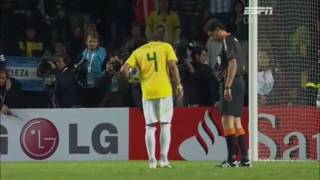 Brazil vs Paraguay 14 Final Copa America 2011 Penalties HQ [upl. by Rozek178]