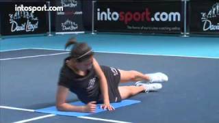 Tennis Strength and Core Stability The Side Plank [upl. by Dyna]