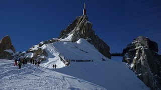 LAiguille du Midi Vallee Blanche [upl. by Labana]