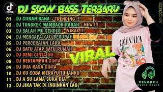 DJ SLOW FULL BASS TERBARU 2024 🌾DJ CIINAN BANA • DJ TUNGKEK MAMBAOK RABAH • VIRAL [upl. by Beaner]