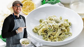 Delicious Pesto Pasta Recipe [upl. by Giralda804]