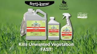 Natural Guard brand by ferti•lome Non Selective Weed amp Grass Killer [upl. by Neela891]