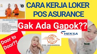 CARA KERJA POS ASSURANCE  LOKER POS ASURANSI [upl. by Drofwarc]