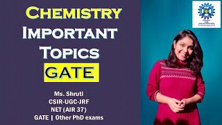 GATE Life Sciences XL Chemistry Important Topics [upl. by Nyrroc]