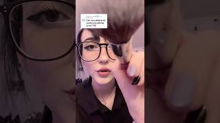 asmr instantly fall asleep with camera brushing 😴 asmrbrushing asmrsleep asmrshorts [upl. by Christye]